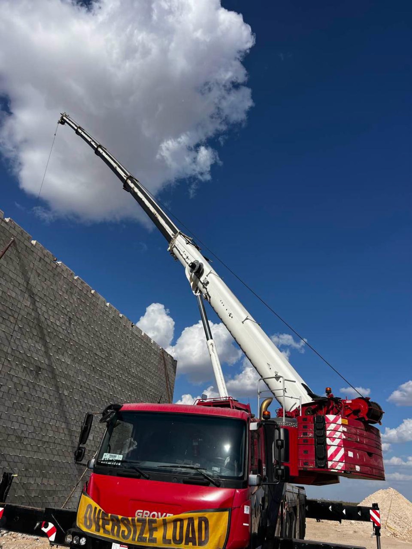 Hydraulic crane